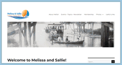 Desktop Screenshot of melissasallie.com